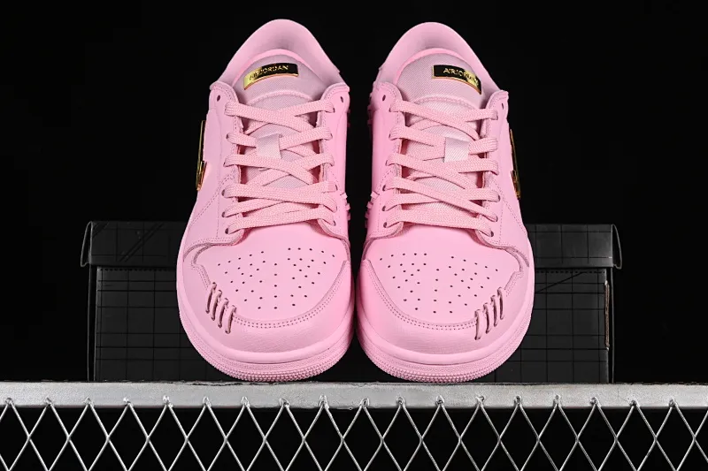All categories Air Jordan Jordan series basketball shoes Air Jordan 1 Low Air Jordan 1 Low "Method of Make" AJ1 Joe 1 pink low-top cultural and leisure sports sneakers FN5032-600
